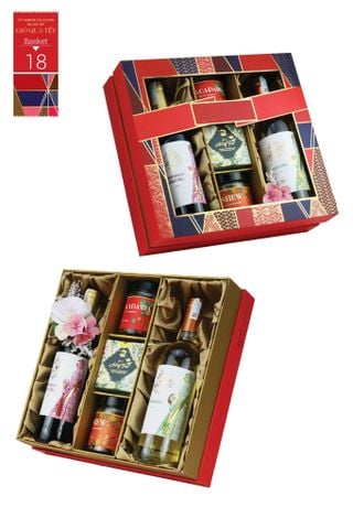 Giỏ quà Tết 2026 - Gift Hamper Basket 18