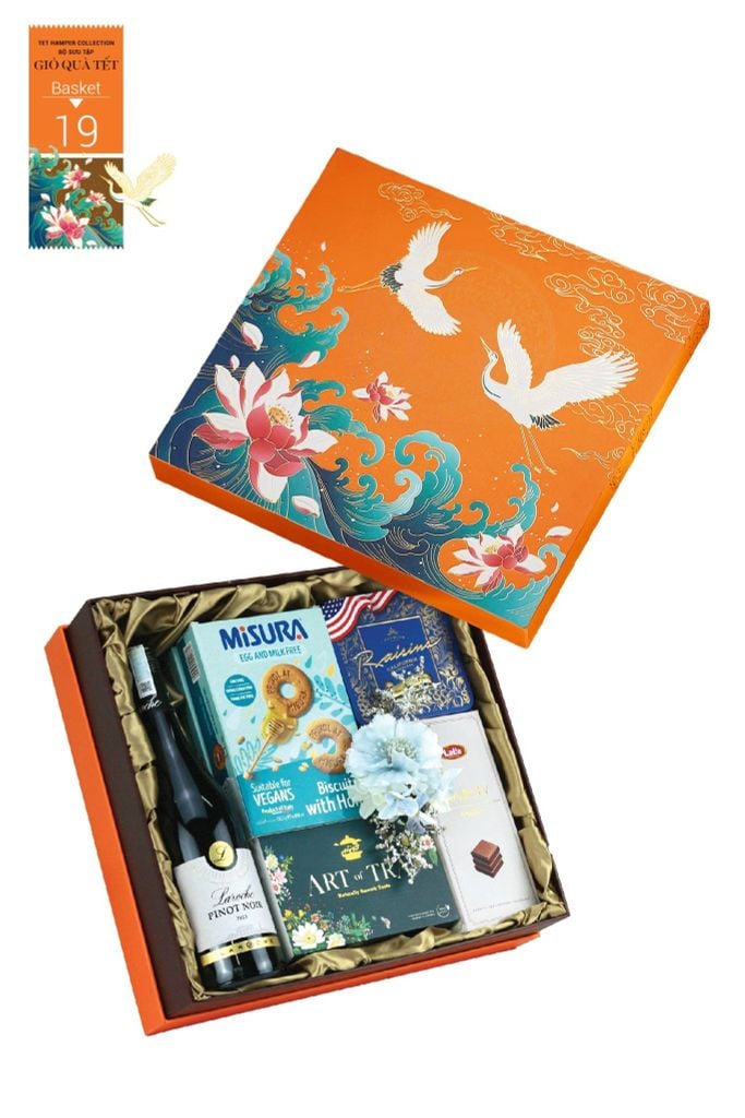 Giỏ quà Tết 2026 - Gift Hamper Basket 19