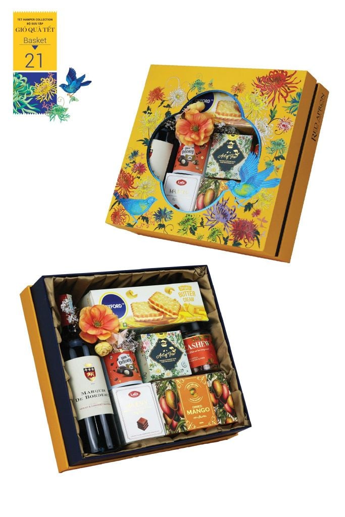 Giỏ quà Tết 2026 - Gift Hamper Basket 21