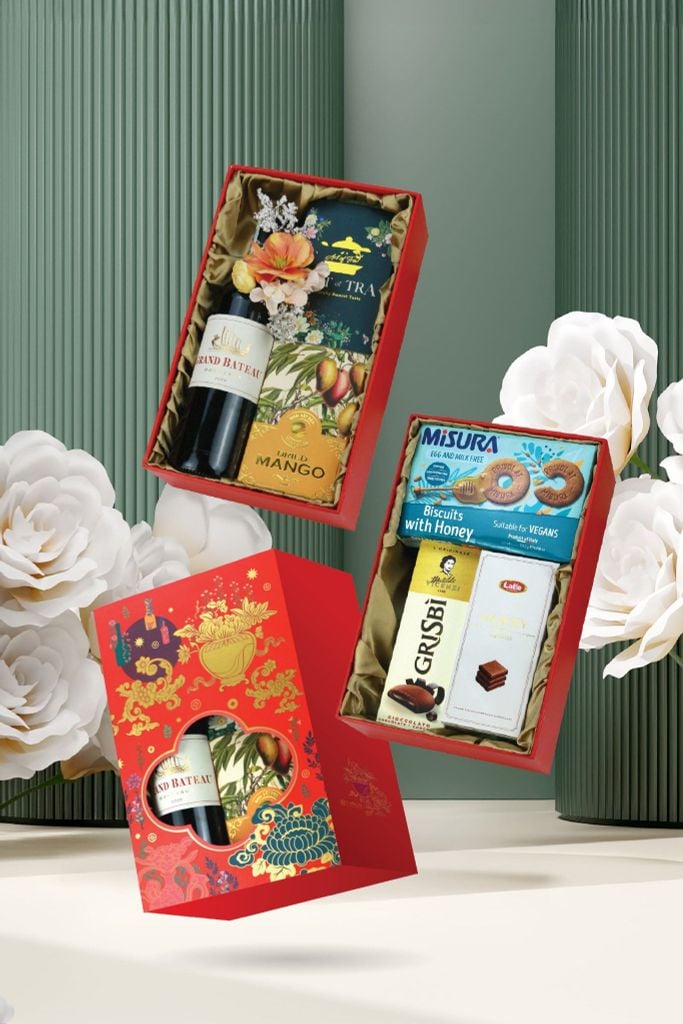 Giỏ quà Tết 2026 - Gift Hamper Basket 22