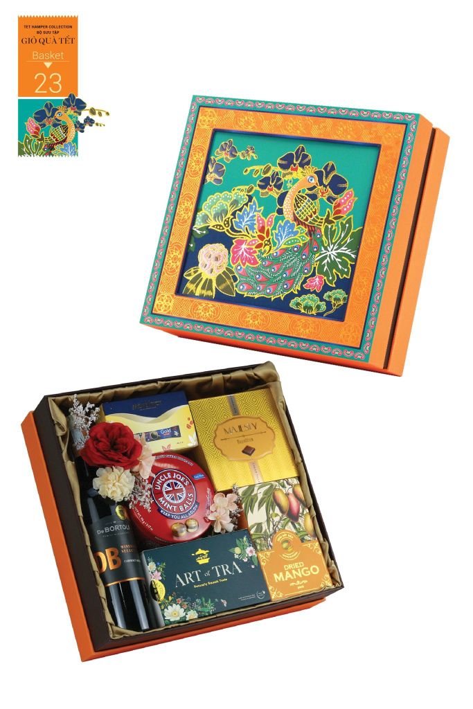 Giỏ quà Tết 2026 - Gift Hamper Basket 23