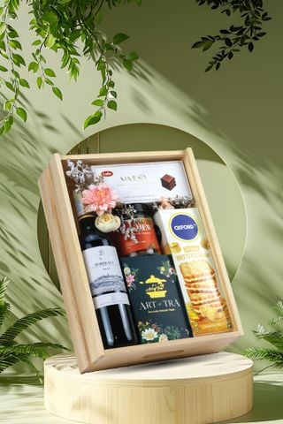 Giỏ quà Tết 2026 - Gift Hamper Basket 24