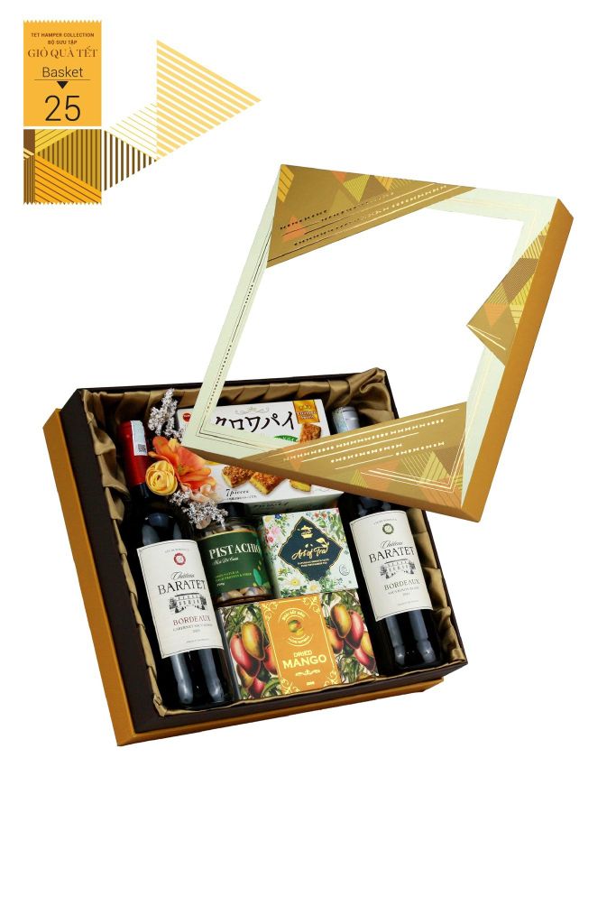 Giỏ quà Tết 2026 - Gift Hamper Basket 25