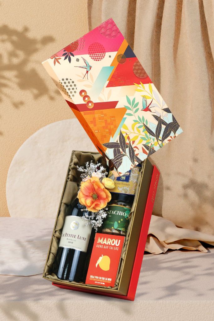 Giỏ quà Tết 2026 - Gift Hamper Basket 32