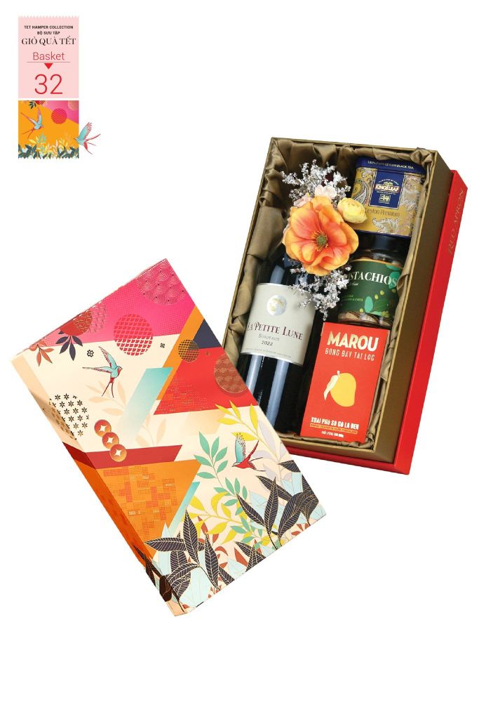 Giỏ quà Tết 2026 - Gift Hamper Basket 32