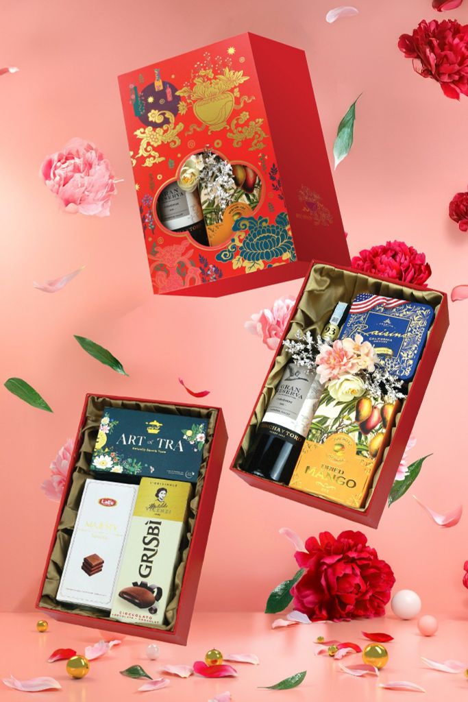 Giỏ quà Tết 2026 - Gift Hamper Basket 33