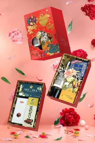 Giỏ quà Tết 2026 - Gift Hamper Basket 33