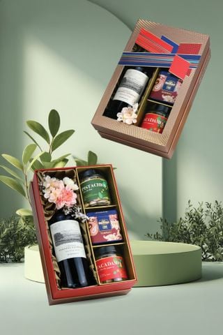 Giỏ quà Tết 2026 - Gift Hamper Basket 35