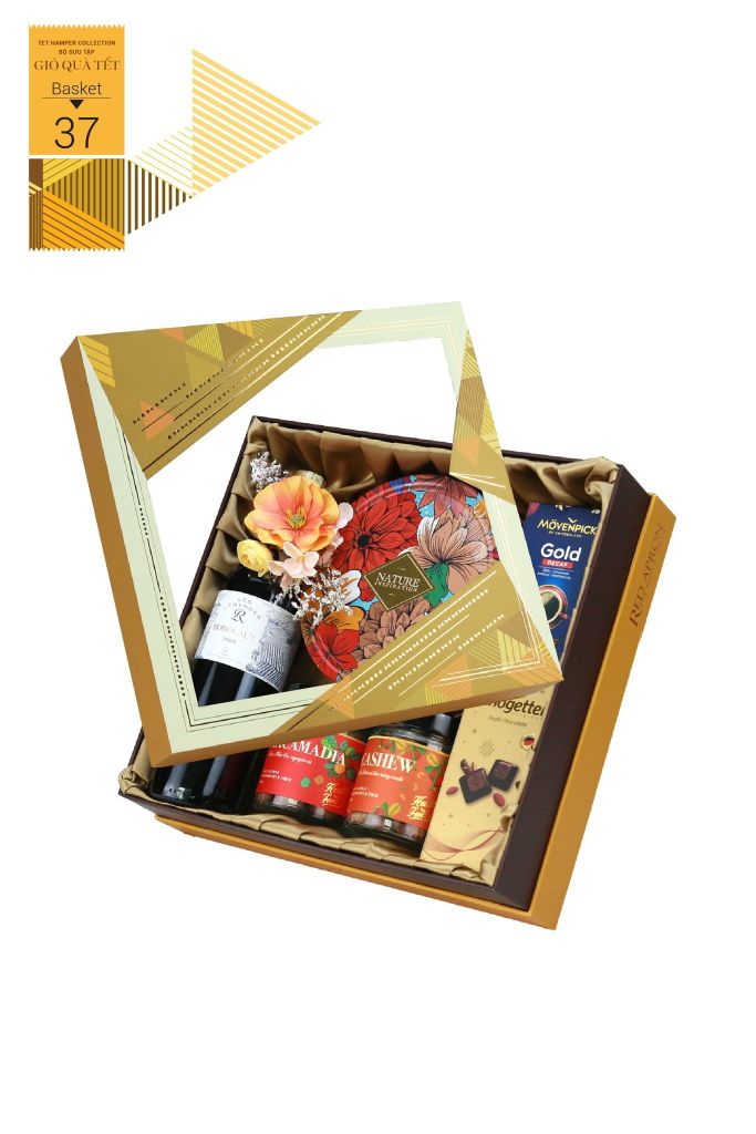 Giỏ quà Tết 2026 - Gift Hamper Basket 37