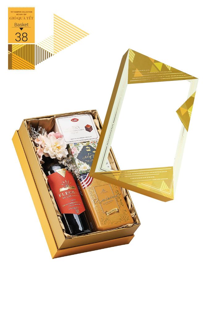 Giỏ quà Tết 2026 - Gift Hamper Basket 38