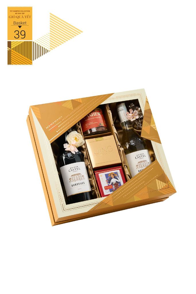 Giỏ quà Tết 2026 - Gift Hamper Basket 39