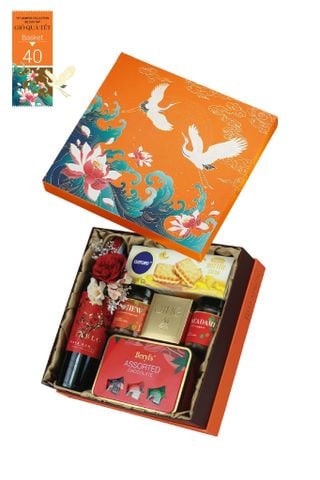 Giỏ quà Tết 2026 - Gift Hamper Basket 40