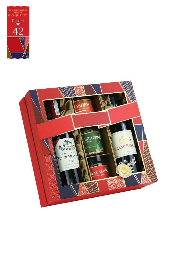 Giỏ quà Tết 2026 - Gift Hamper Basket 42