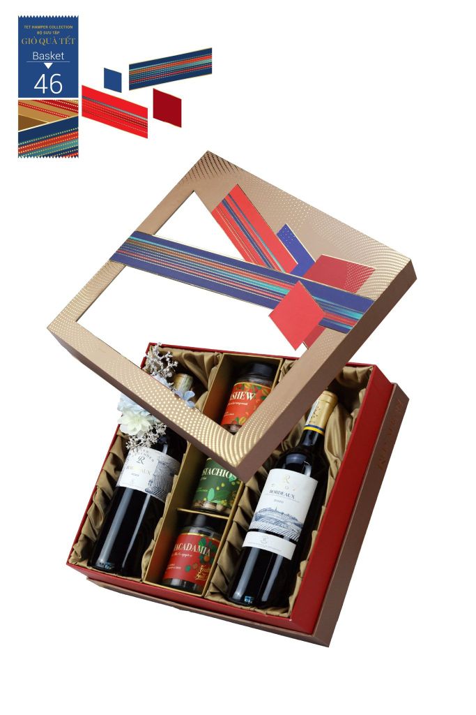 Giỏ quà Tết 2026 - Gift Hamper Basket 46