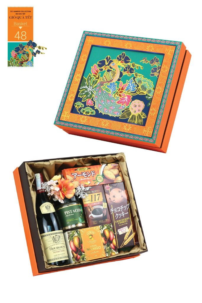 Giỏ quà Tết 2026 - Gift Hamper Basket 48