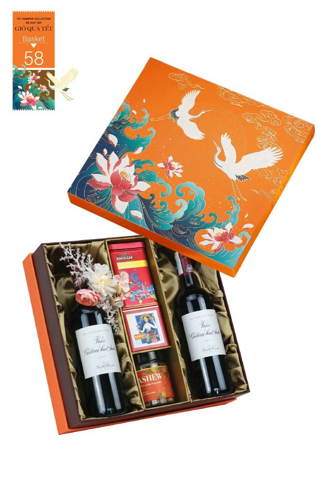 Giỏ quà Tết 2026 - Gift Hamper Basket 58