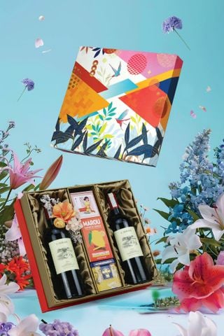 Giỏ quà Tết 2026 - Gift Hamper Basket 60