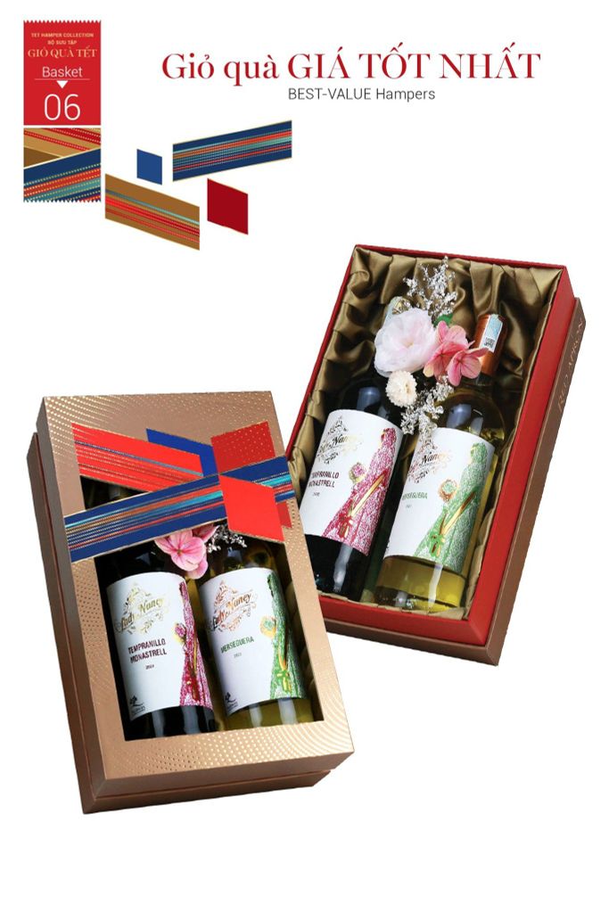 Giỏ quà Tết 2026 - Gift Hamper Basket 06