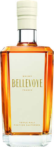 Bellevoye White, Blended Malt Whisky de France, Finition Sauternes, 70cl (les Bienheureux Jean Moueix)