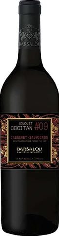 Domaine Barsalou, Bouquet Occitan , Cabernet Sauvignon, IGP d'Oc