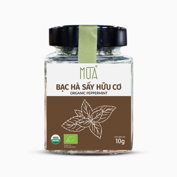  Bạc hà sấy hữu cơ Mùa 10g 