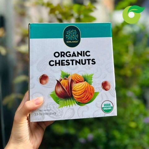  Hạt dẻ hữu cơ Sonlanga 500gr 