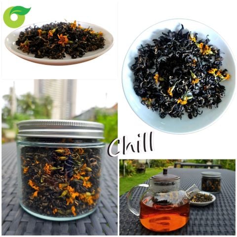  Hoa cúc chanh dây sấy hữu cơ Mùa 20g 