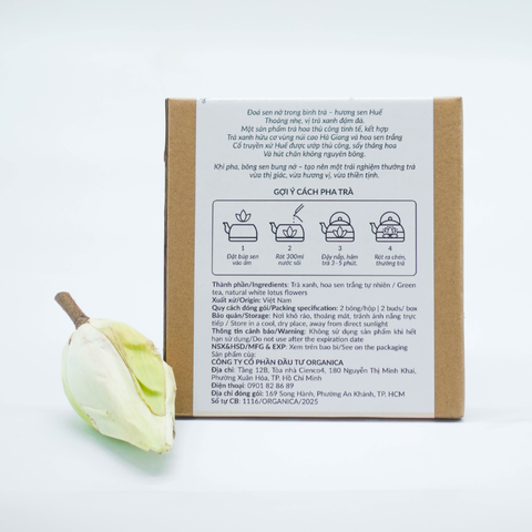  Trà Hoa Sen Trắng MÙA 