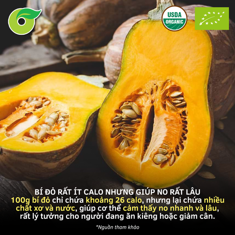  Bí đỏ hữu cơ 