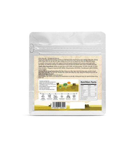  Snack bí đỏ Mùa 40gr 