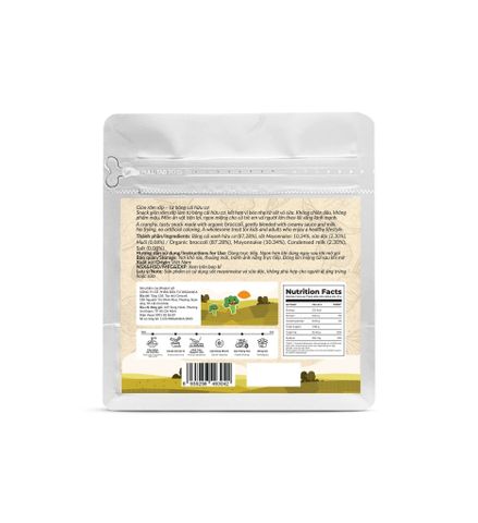  Snack bông cải xanh Mùa 40gr 