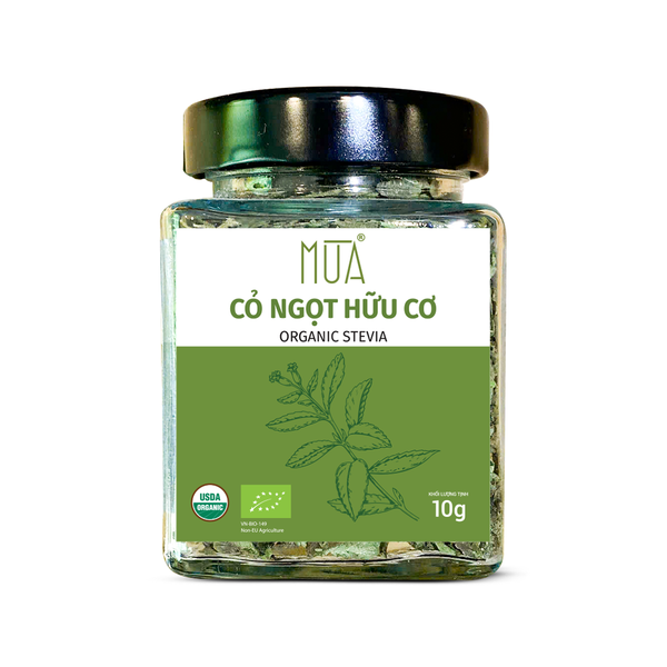  Cỏ Ngọt Sấy Hữu Cơ Mùa 10gr 