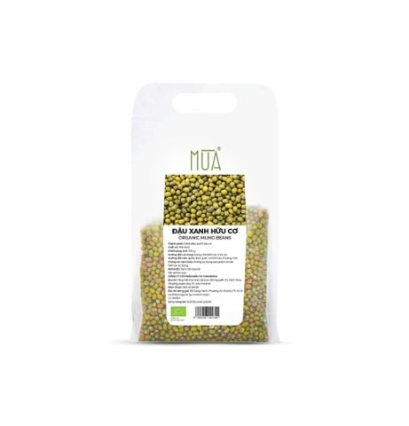  Đậu xanh hữu cơ Mùa 500gr 
