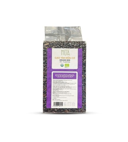  Gạo lứt tím hữu cơ Mùa 500gr 