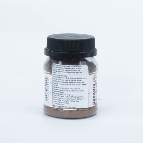  Ngũ vị hương hữu cơ Garam Masala Health Paradise 25g 