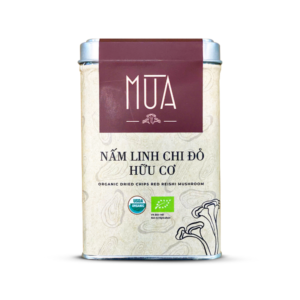 Nấm linh chi đỏ hữu cơ Mùa (40g) 