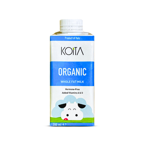  Sữa Bò Hữu Cơ Nguyên Kem KOITA 200ML 