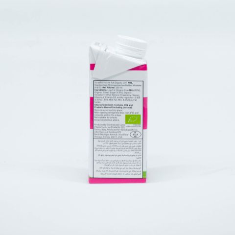  Sữa Bò Hữu Cơ Vị Dâu Ít Béo KOITA 200ML 