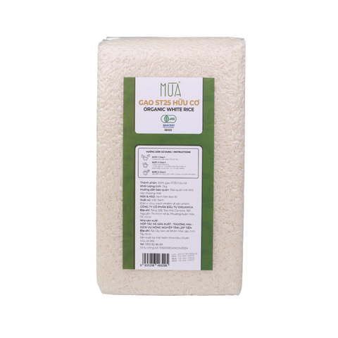  Gạo ST25 hữu cơ Mùa 2kg 