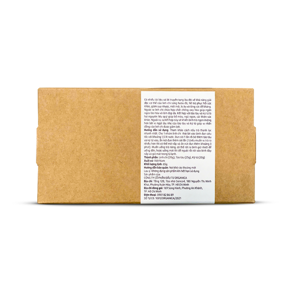  Trà Thanh Lọc Organica 65g 