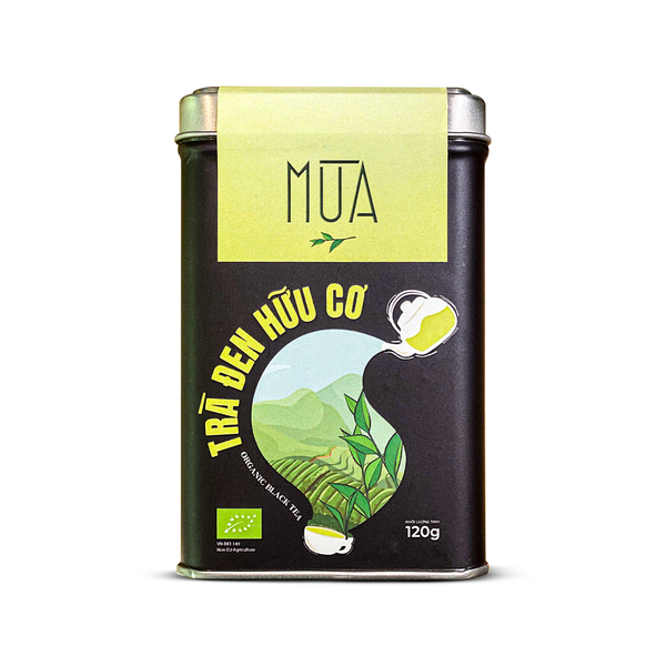  Trà đen hữu cơ Mùa 120gr 