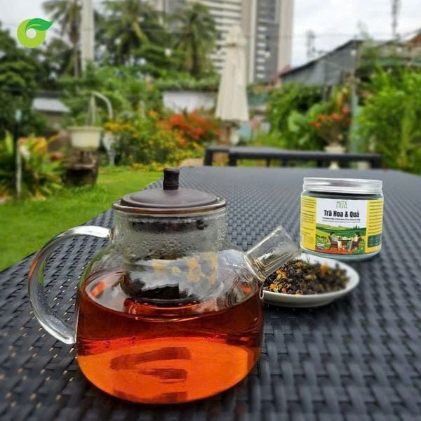  Trà đen hoa và quả Mùa 80gr 