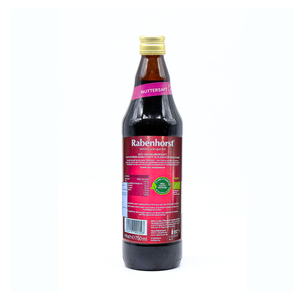  Nước ép việt quất hữu cơ Rabenhorst 750ml 