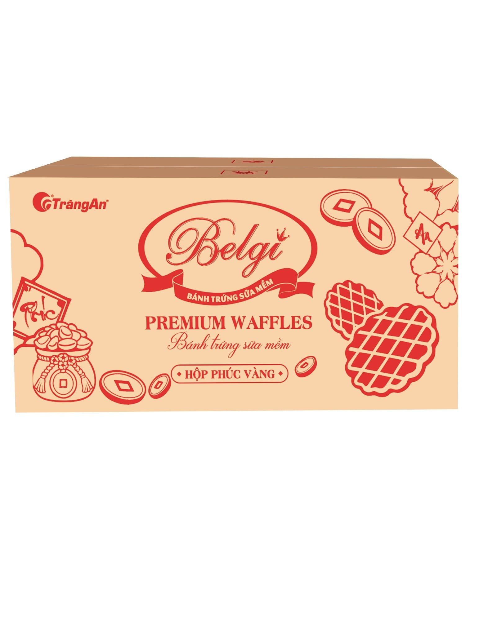 BÁNH BELGI TRỨNG SỮA MỀM 115G - màu vàng (PHIÊN BẢN GIỚI HẠN TẾT 2026) 