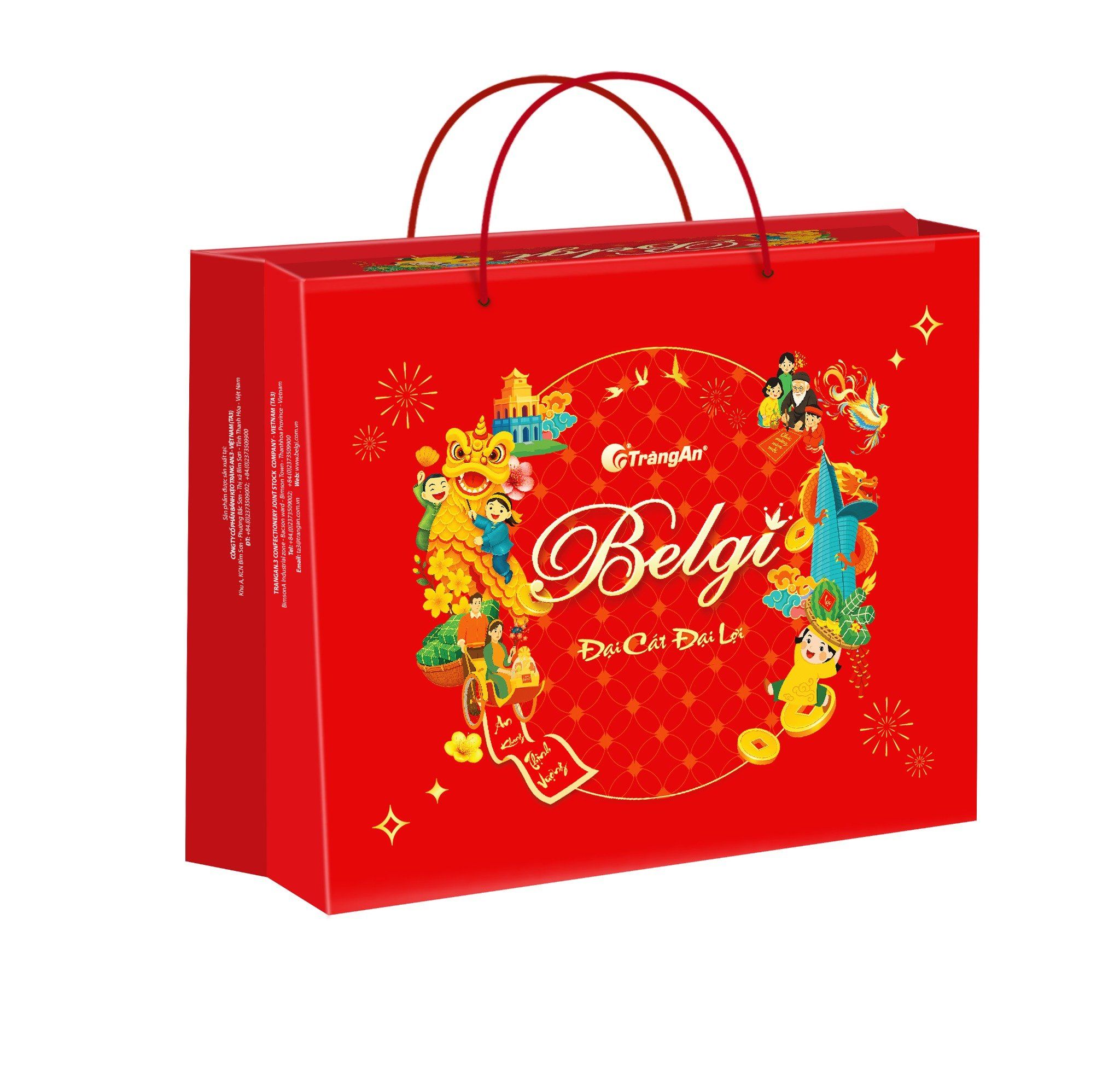  BÁNH BELGI TRỨNG SỮA MỀM 276G ĐẠI CÁT ĐẠI LỢI (PHIÊN BẢN GIỚI HẠN TẾT 2026) 