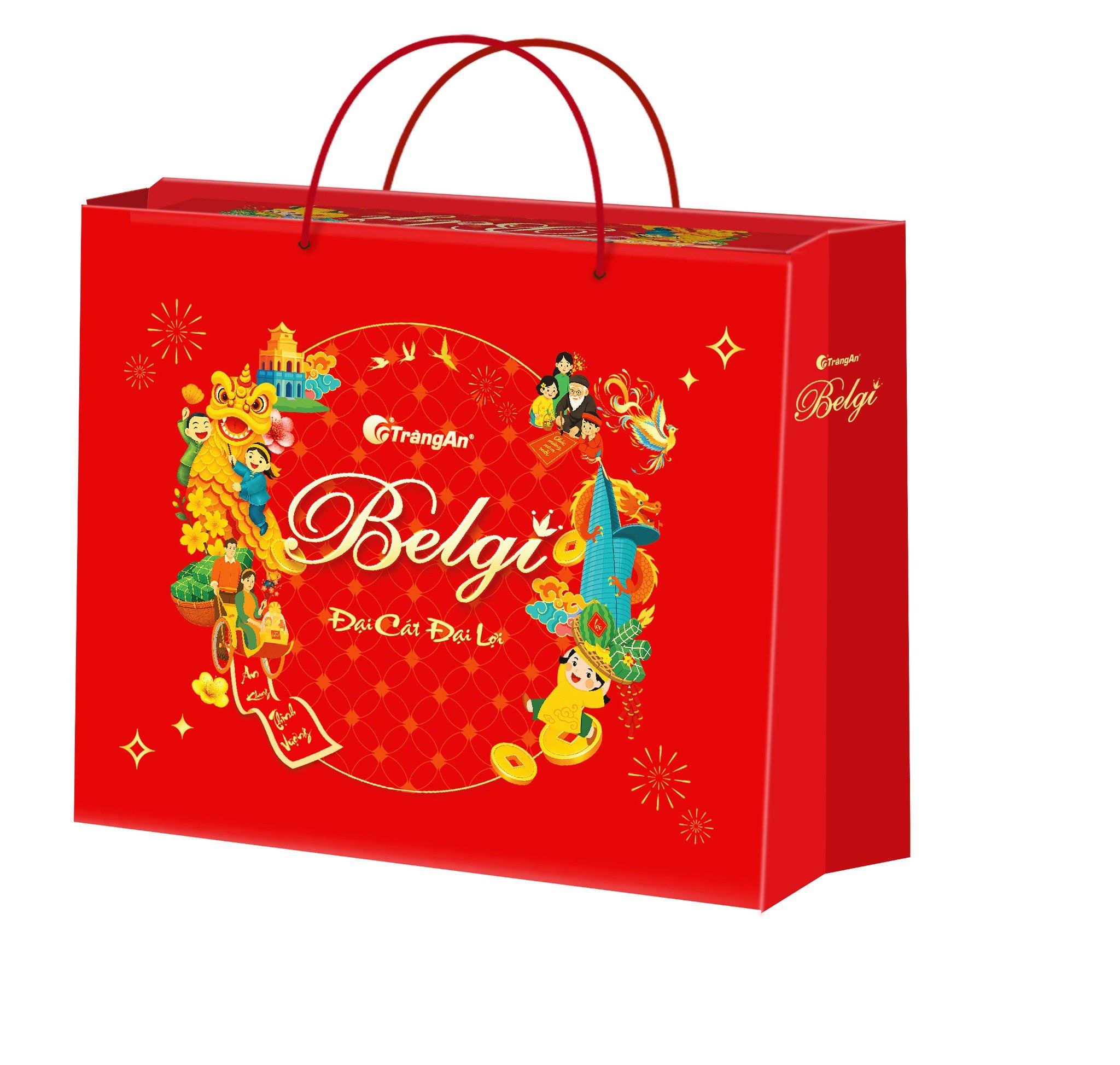  BÁNH BELGI TRỨNG SỮA MỀM 276G ĐẠI CÁT ĐẠI LỢI (PHIÊN BẢN GIỚI HẠN TẾT 2026) 