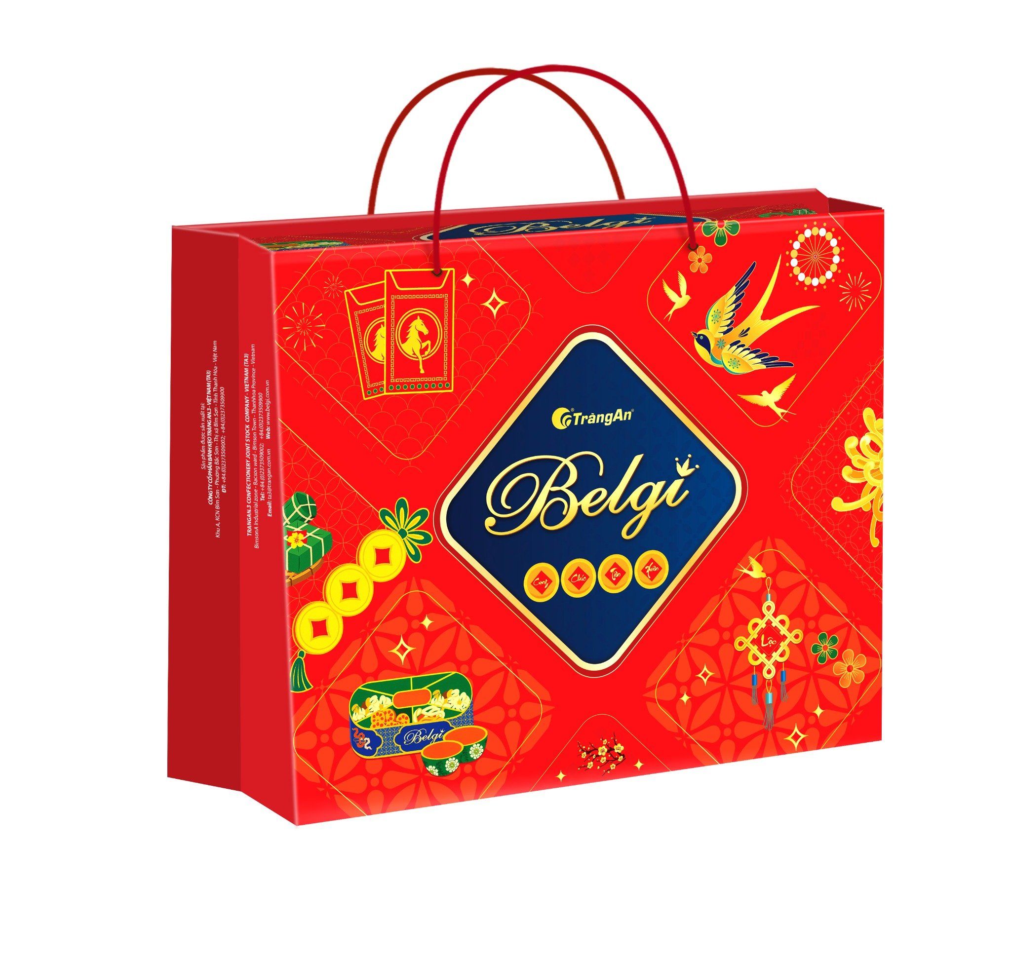  BÁNH BELGI TRỨNG SỮA MỀM 276G CUNG CHÚC TÂN XUÂN (PHIÊN BẢN GIỚI HẠN TẾT 2026) 