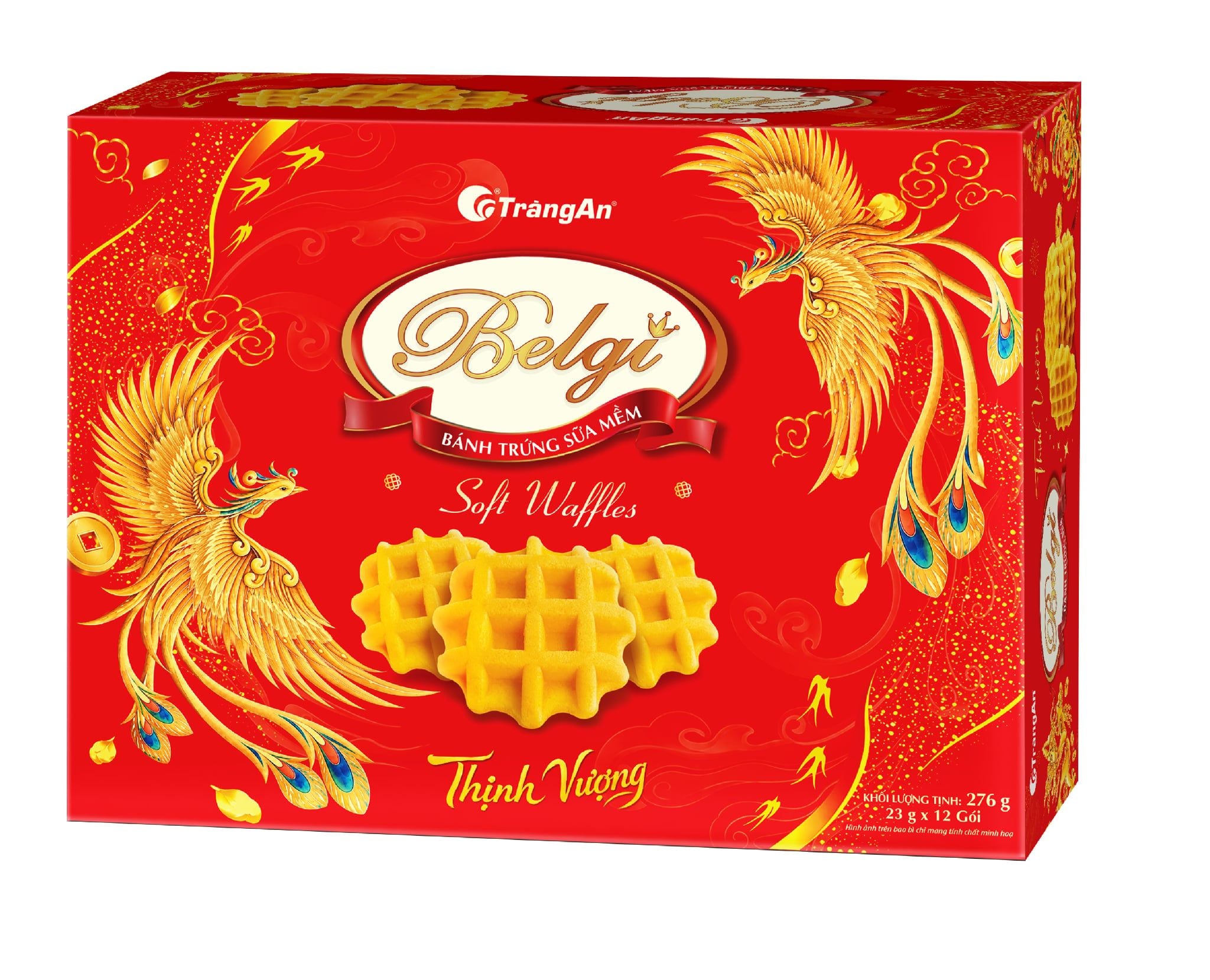  BELGI - BÁNH TRỨNG SỮA MỀM 276G (THỊNH VƯỢNG) 
