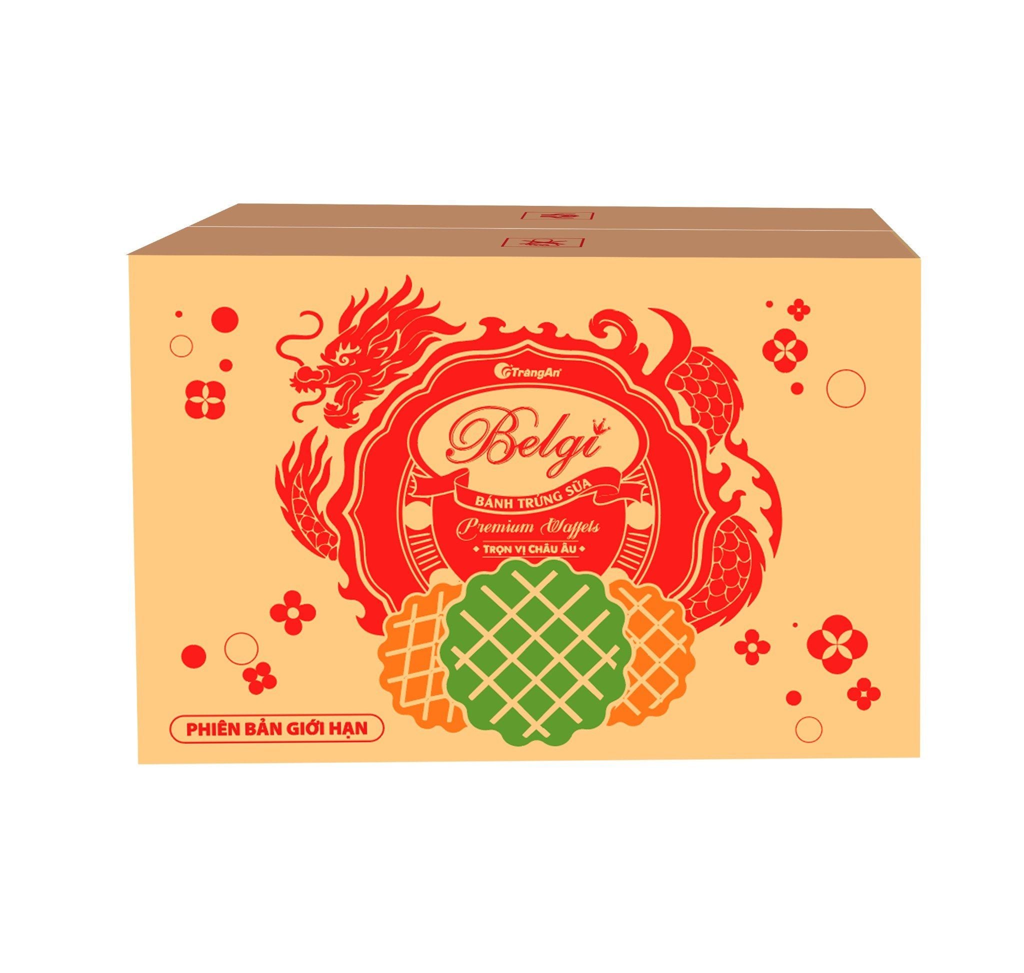  BÁNH BELGI TRỨNG SỮA GIÒN 500G (PHIÊN BẢN GIỚI HẠN TẾT 2026) 