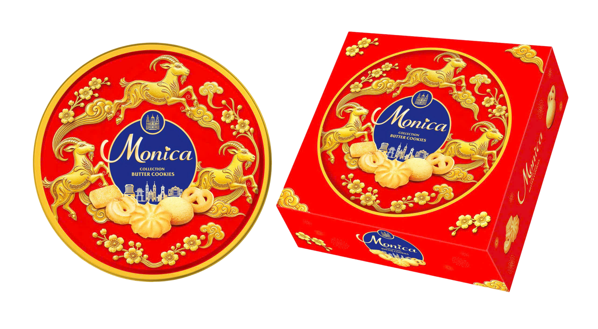  MONICA - BÁNH QUY BƠ 380G ĐẠI PHÚC 